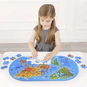 Mideer - Gift Box Puzzle - Our World - 100pcs