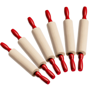 Rolling Pins Set – 6 Piece