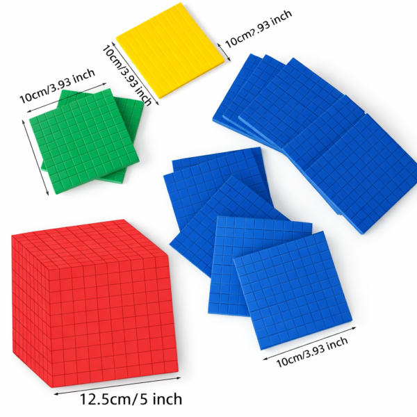 Base Ten - Foam Magnetic - 131pcs - Image 2