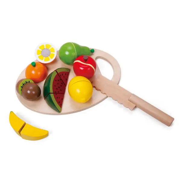 Classic World – Pretend & Play – Cutting Fruit – 9pcs