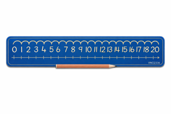Number Board Blue - Wooden - 0 to 20