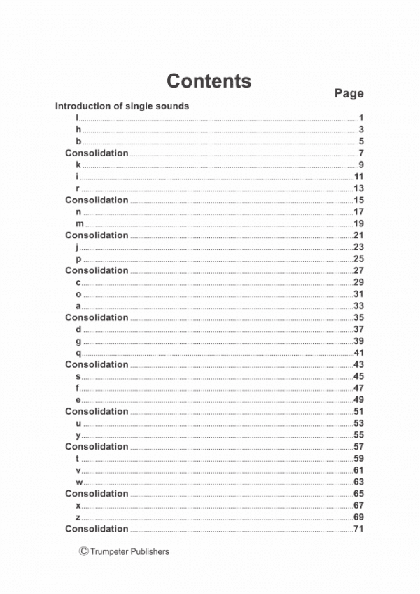 Workbook - 1 - Simply Phonics - (Natalia) B5 - 72pgs - Image 2