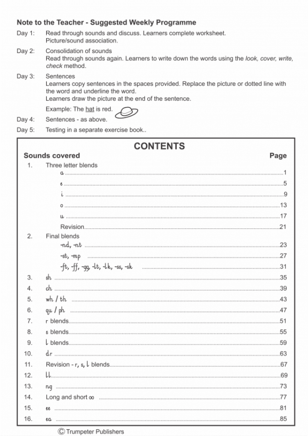 Workbook - 1 - Simply The Best Phonics (Natalia) - Gr.1 - A4 88pg - Image 2