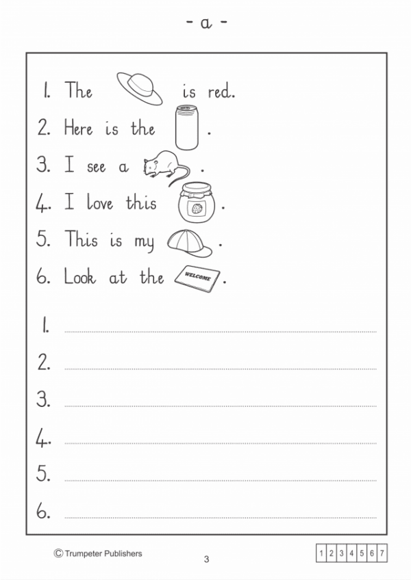 Workbook - 1 - Simply The Best Phonics (Natalia) - Gr.1 - A4 88pg - Image 5