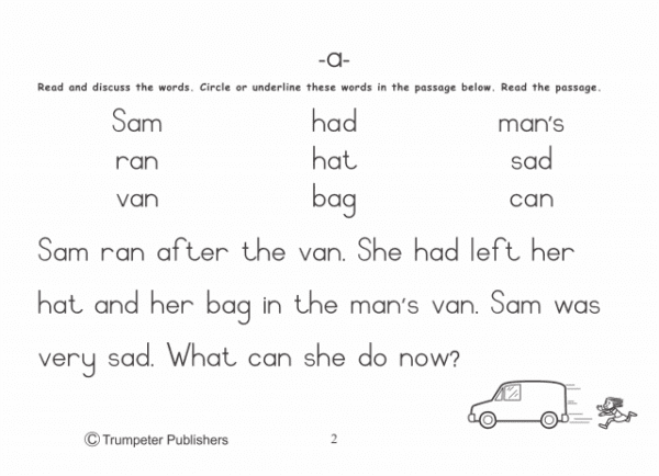 Workbook -1 - Comprehension - Gr.1 - Image 3