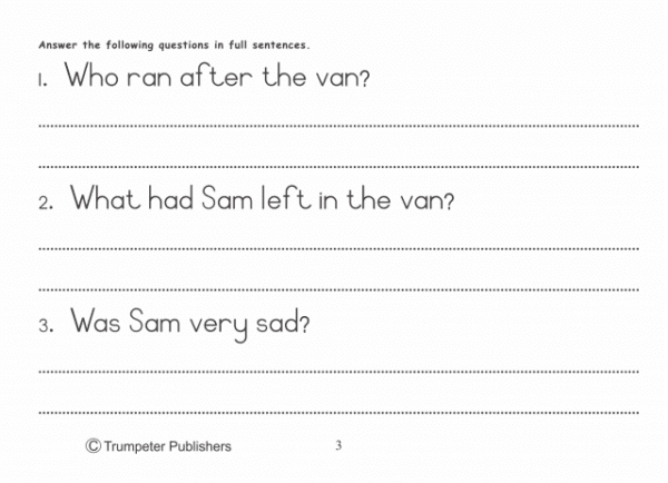 Workbook -1 - Comprehension - Gr.1 - Image 2