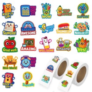 Student Reward Stickers - 500pcs